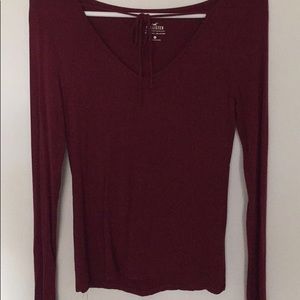 Long sleeved hollister shirt